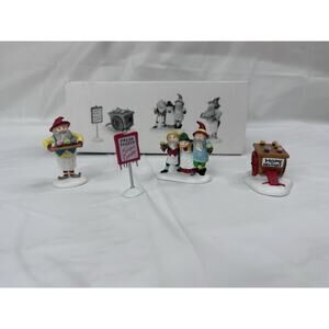 Department 56 Heritage Village Snow Cone Elves #5637-5 Holiday Christmas